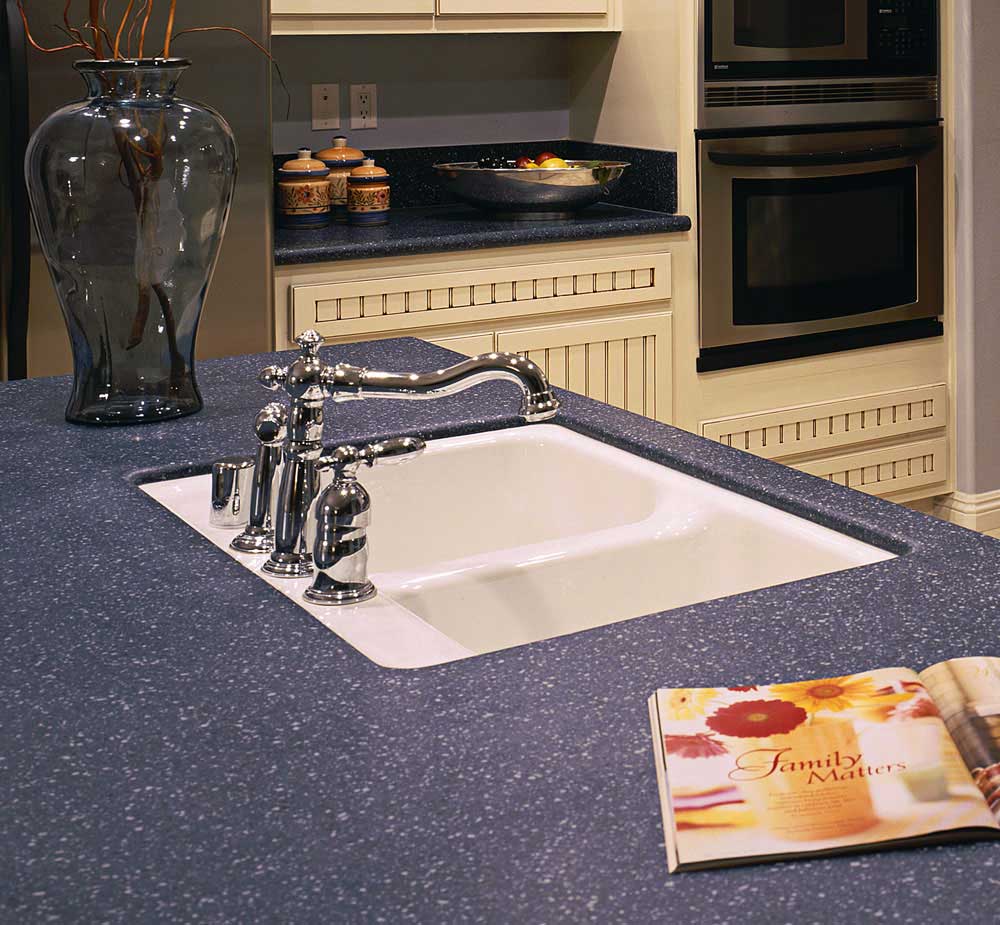 solid surface sinks santee