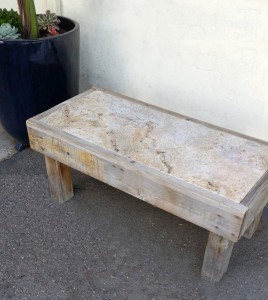 Bench with Granite2